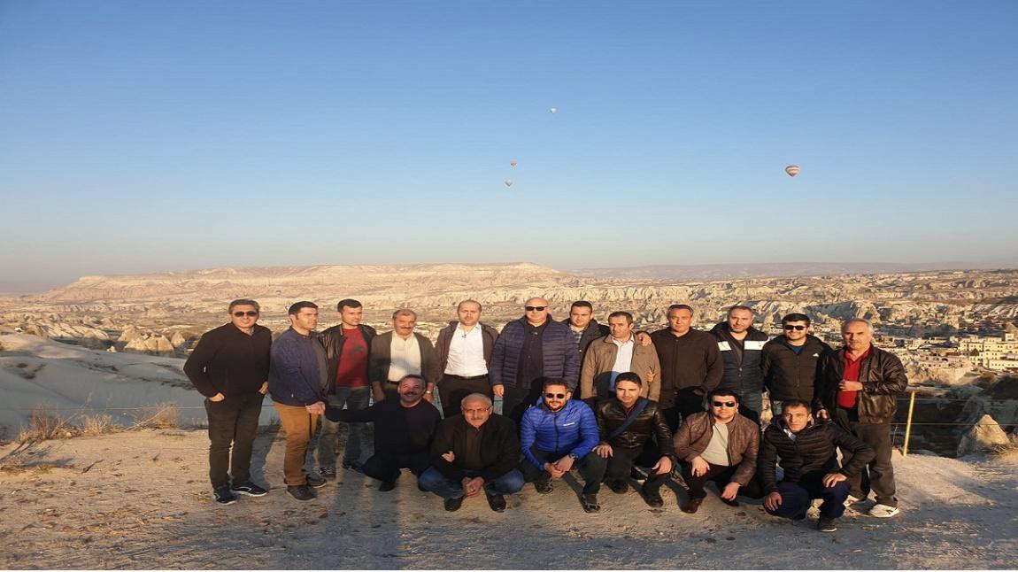 Okul Müdürümüz Milli Eğitim Müdürünün Başkanlığında Diğer Okul Müdürü Arkadaşlarıyla Kapadokya'yı Gezdi