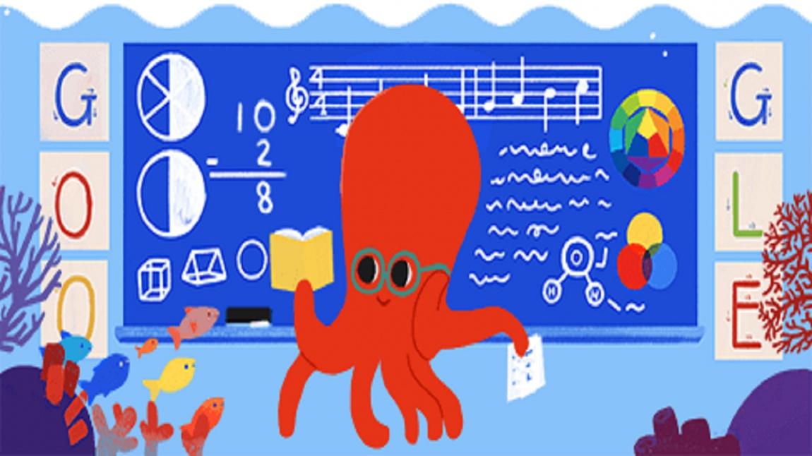 Google'dan 24 Kasım Öğretmenler Günü İçin 'doodle'