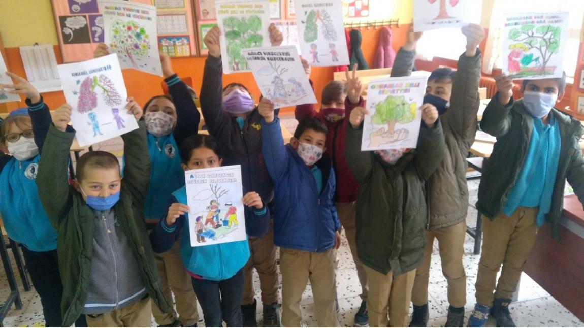 Öğrencilerimiz Öğretmenleri Merve DEDİLER Rehberliğinde Orman Haftasını Birçok Etkinlik İle Kutladılar