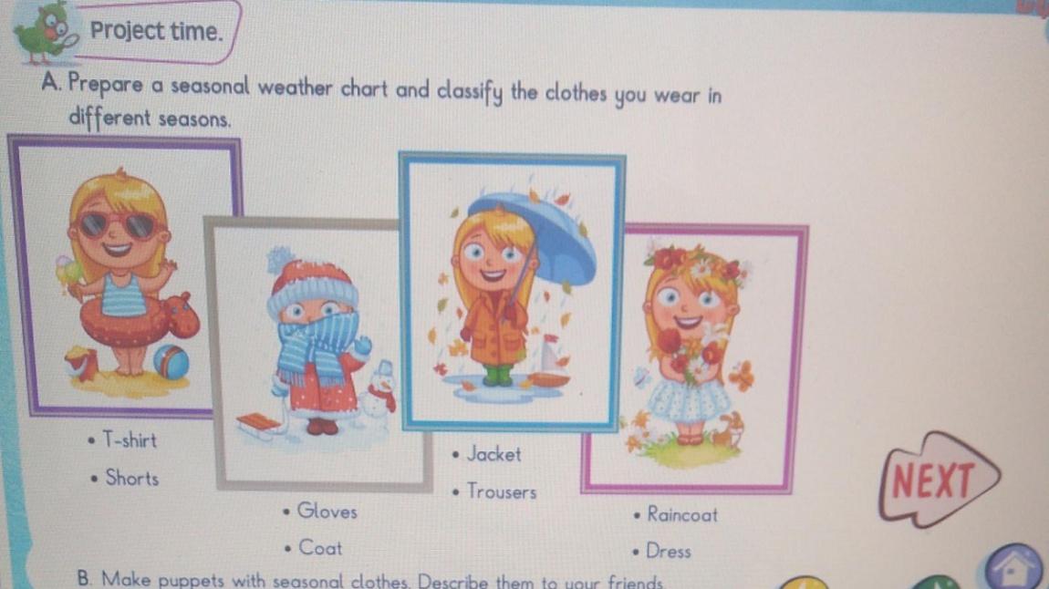 İlkokul 4.Sınıf Öğrencilerimiz Bugünkü EBA Canlı İngilizce Dersinde Giysiler Konusunu Öğrendiler